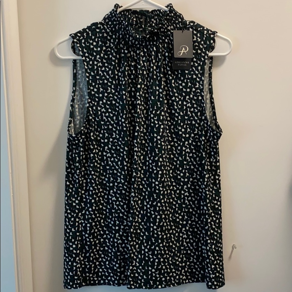 Adrianna Papell Turtleneck Tank